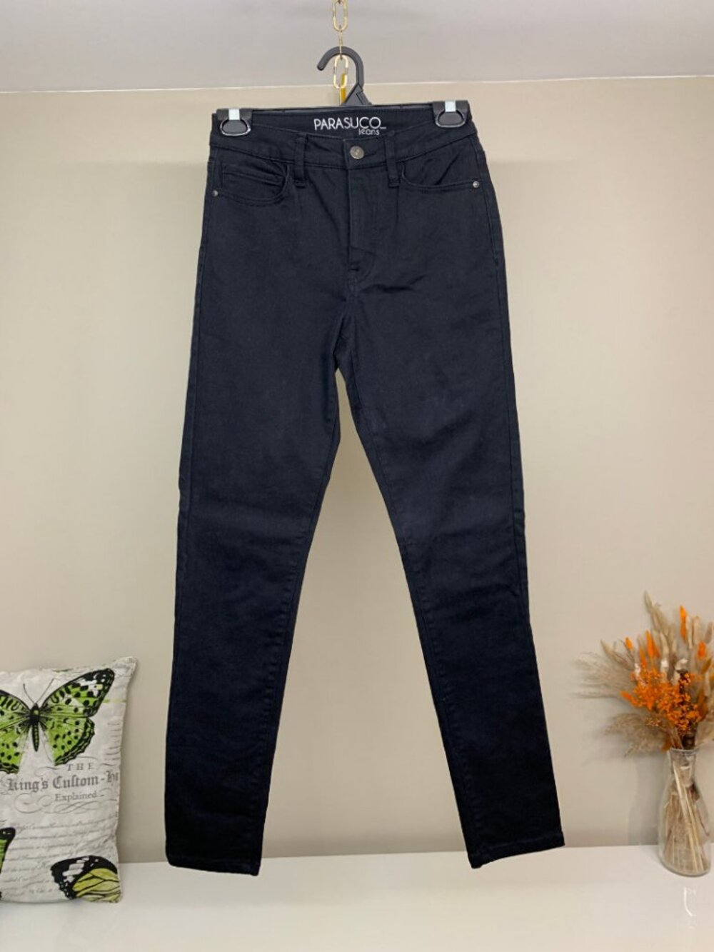 Parasuco Black Extensible Jeans Size 4